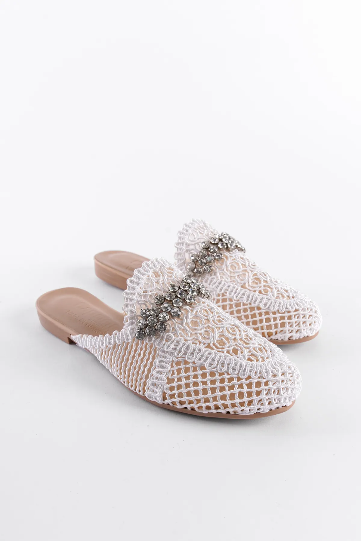 Capone Outfitters  Gestrickte Strickwaren Stoned Closed Toe Damen Hausschuhe