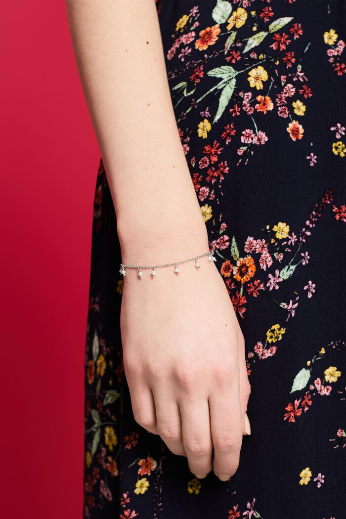 Armband mit Charms aus Sterlingsilber