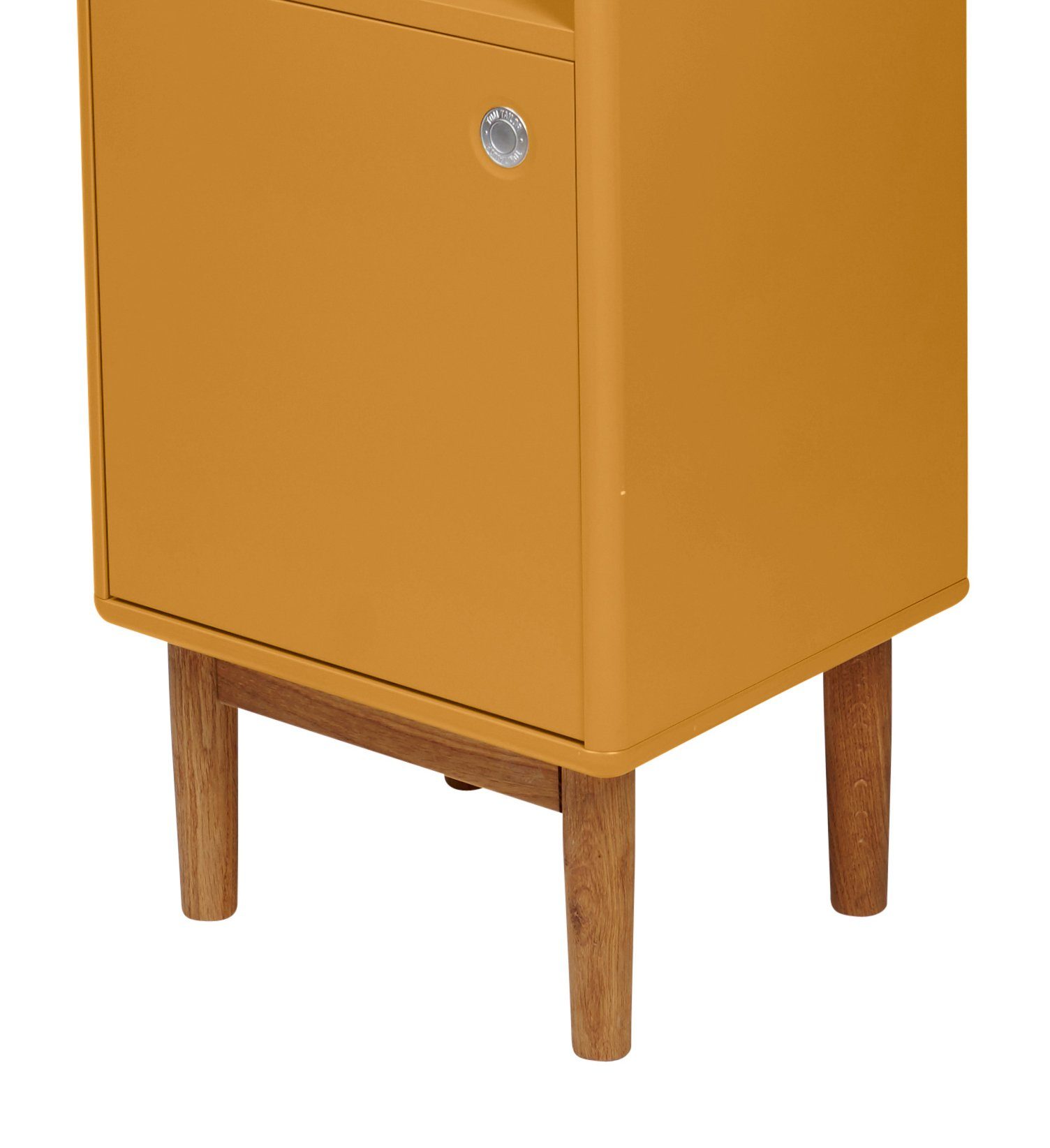 TOM TAILOR HOME Möbelfuß COLOR BATH Füße - für 40 cm Breite Hoch- und Unterschränke - Eiche, konische Form, massive Eiche, natur