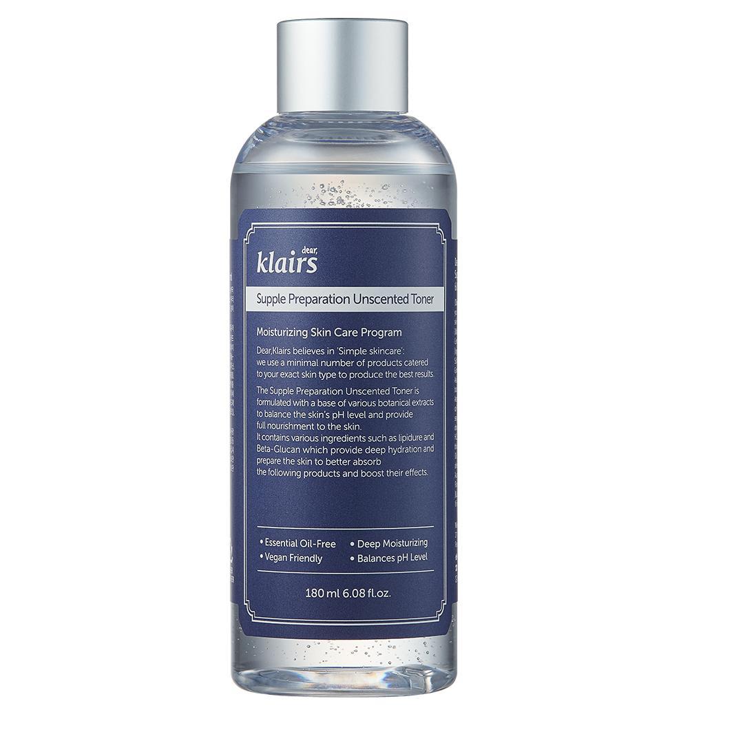 Dear Klairs Supple Preparation Unscented Toner