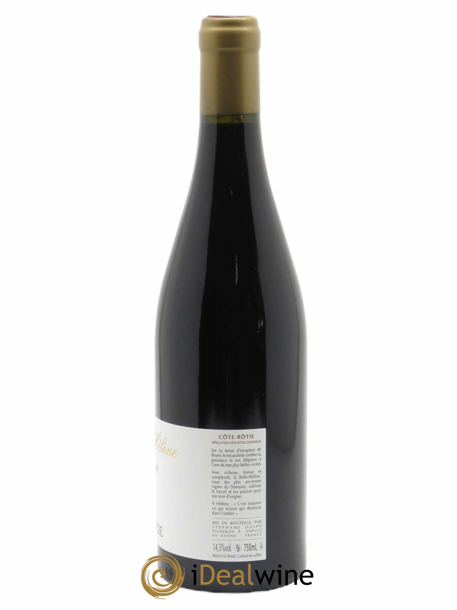 Côte-Rôtie La Belle Hélène Michel et Stéphane Ogier  2018 - Lot de 1 Bouteille