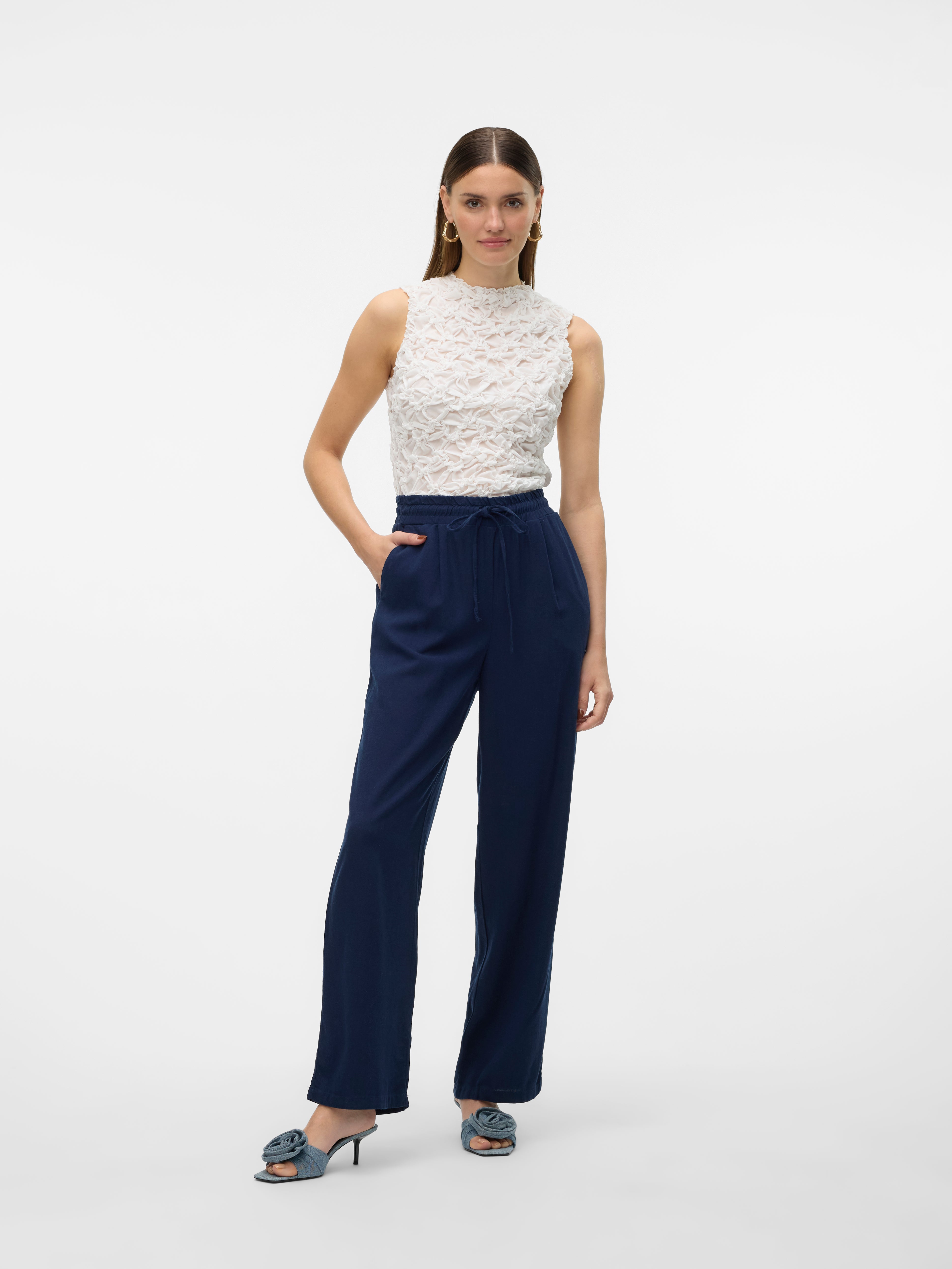 VMJESMILO Mittlere Taille Hose
