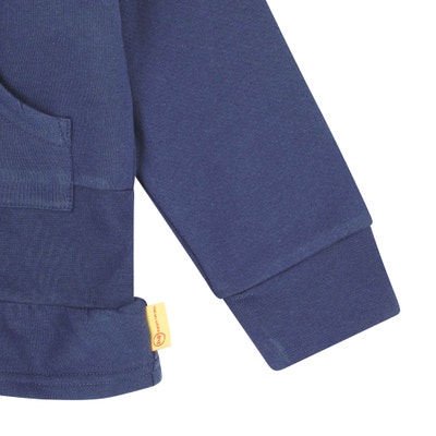Sweatjacke, dunkelblau für Mädchen