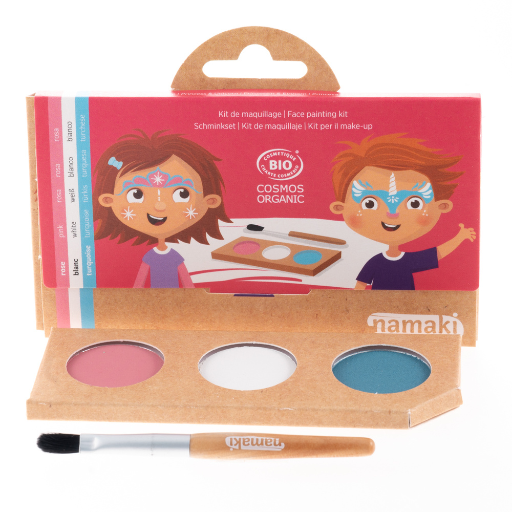 namaki Kit 3 couleurs Princesse & Licorne COSMOS Maquillage de déguisement