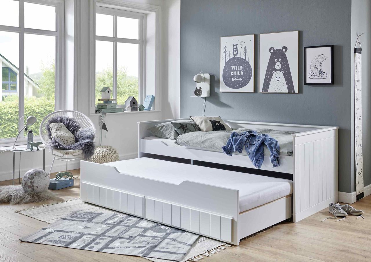 Relita Funktionsbett RONNY 2 Liegeflächen und 2 Schubladen