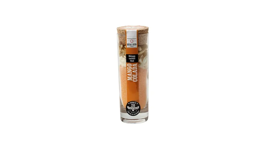 Quai Sud Cocktail Zubereitung für Mango Colada im Cocktailglas 120 g