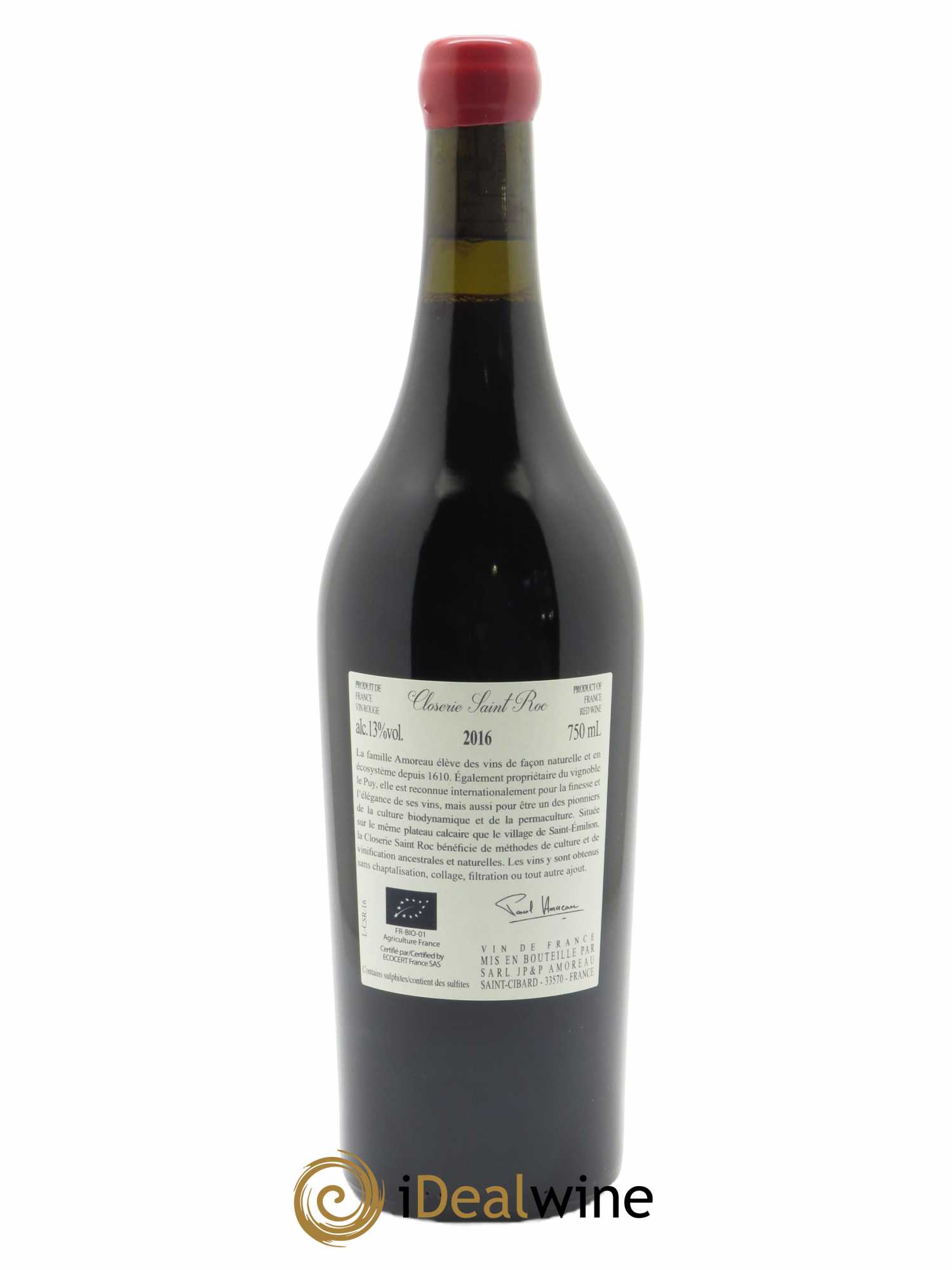 Closerie Saint Roc  2016 - Lot de 1 Bouteille