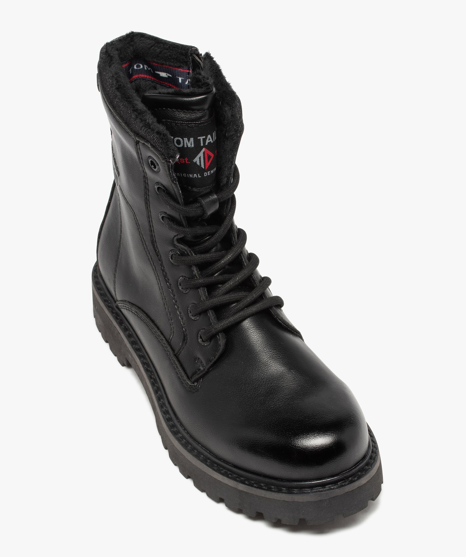 Boots homme unies à semelle crantée – Tom Tailor | GEMO