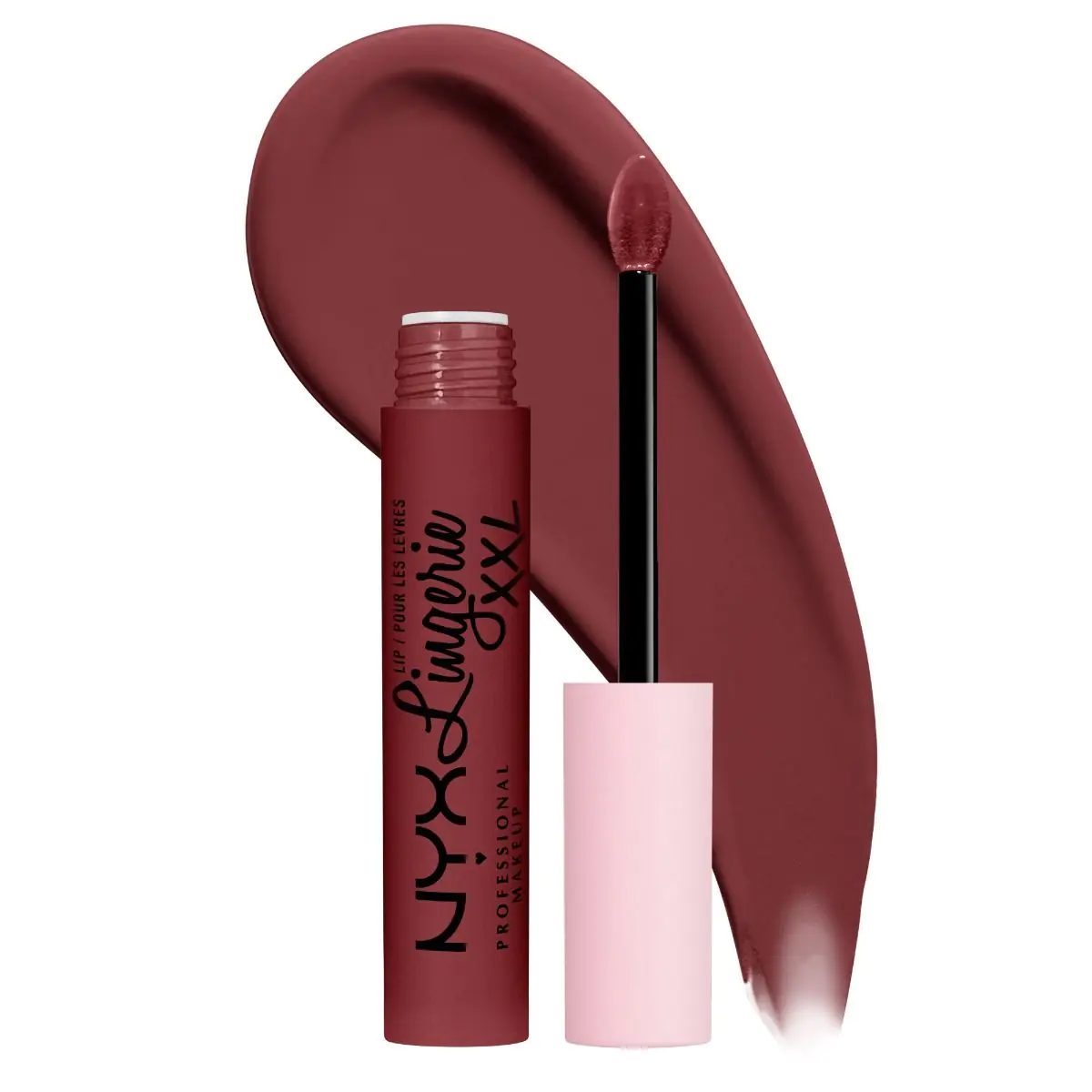 NYX Lip Lingerie XXL Strip & Tease течни кармин