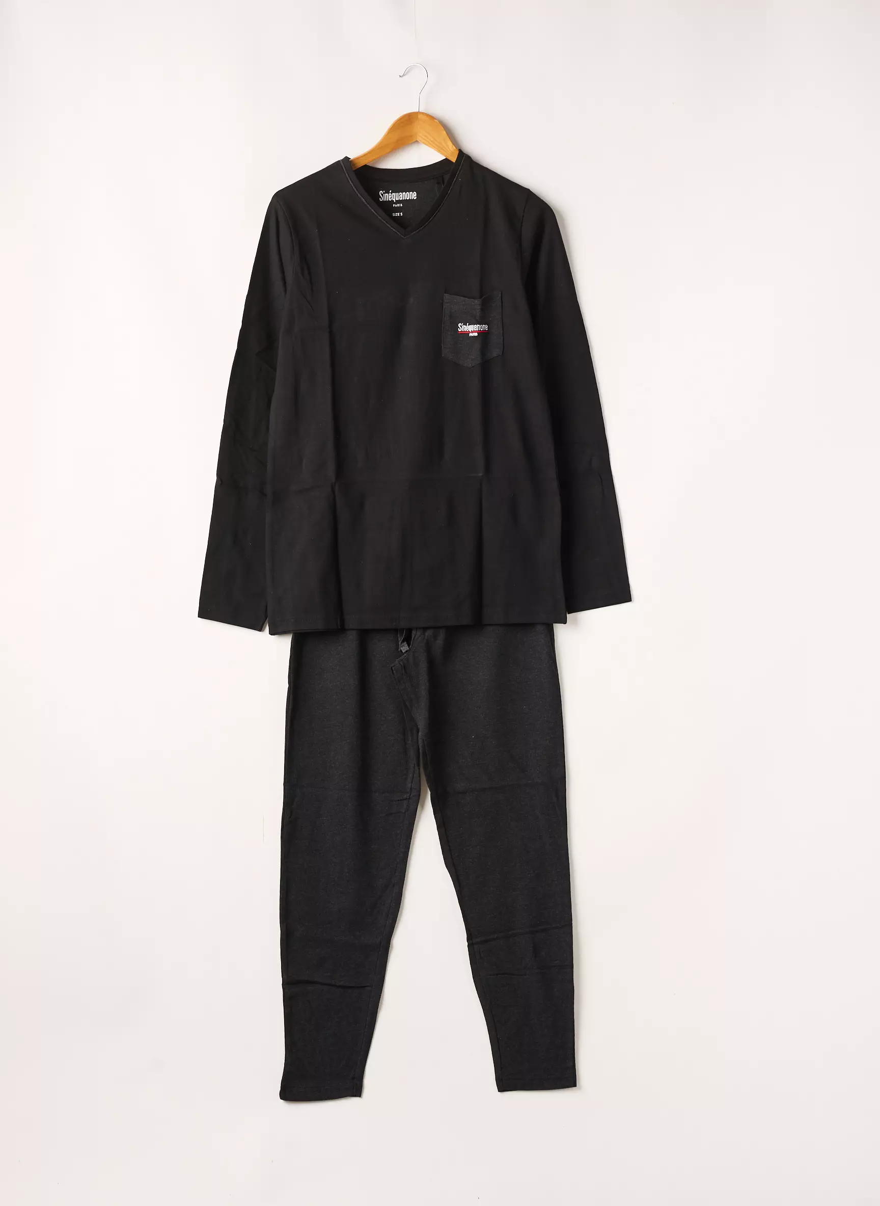 Sinequanone Pyjamas 1 Homme couleur noir