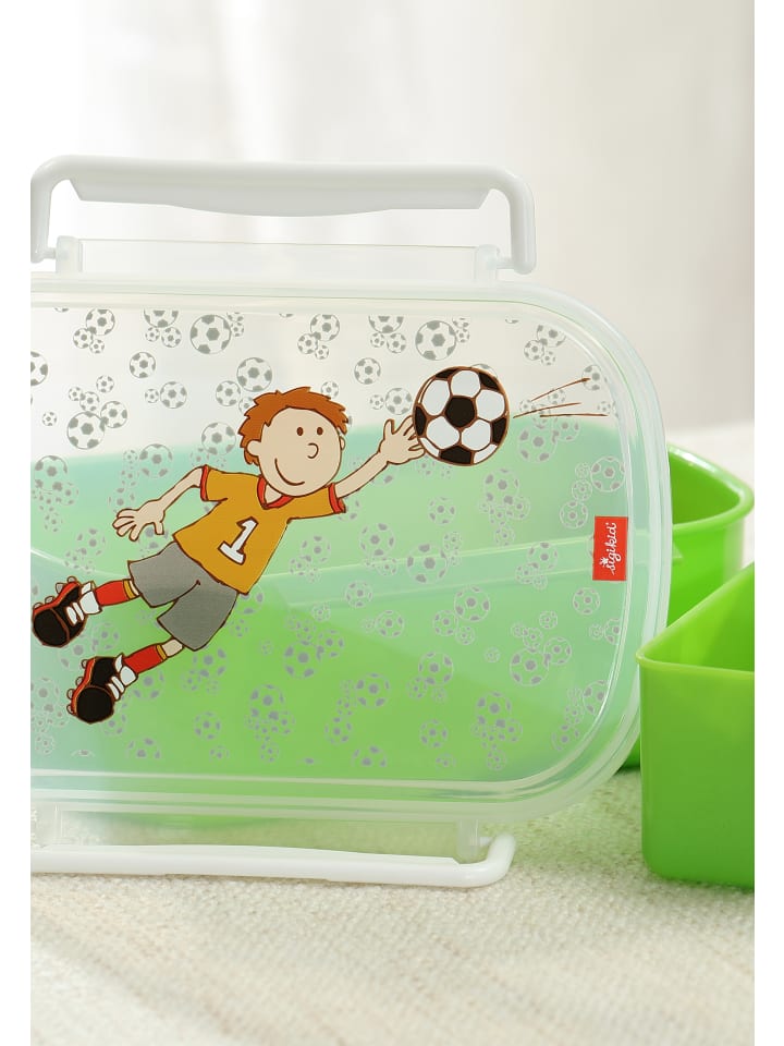 Sigikid Brotdose Lunchbox mit Rohkostschälchen in grün günstig kaufen onesize