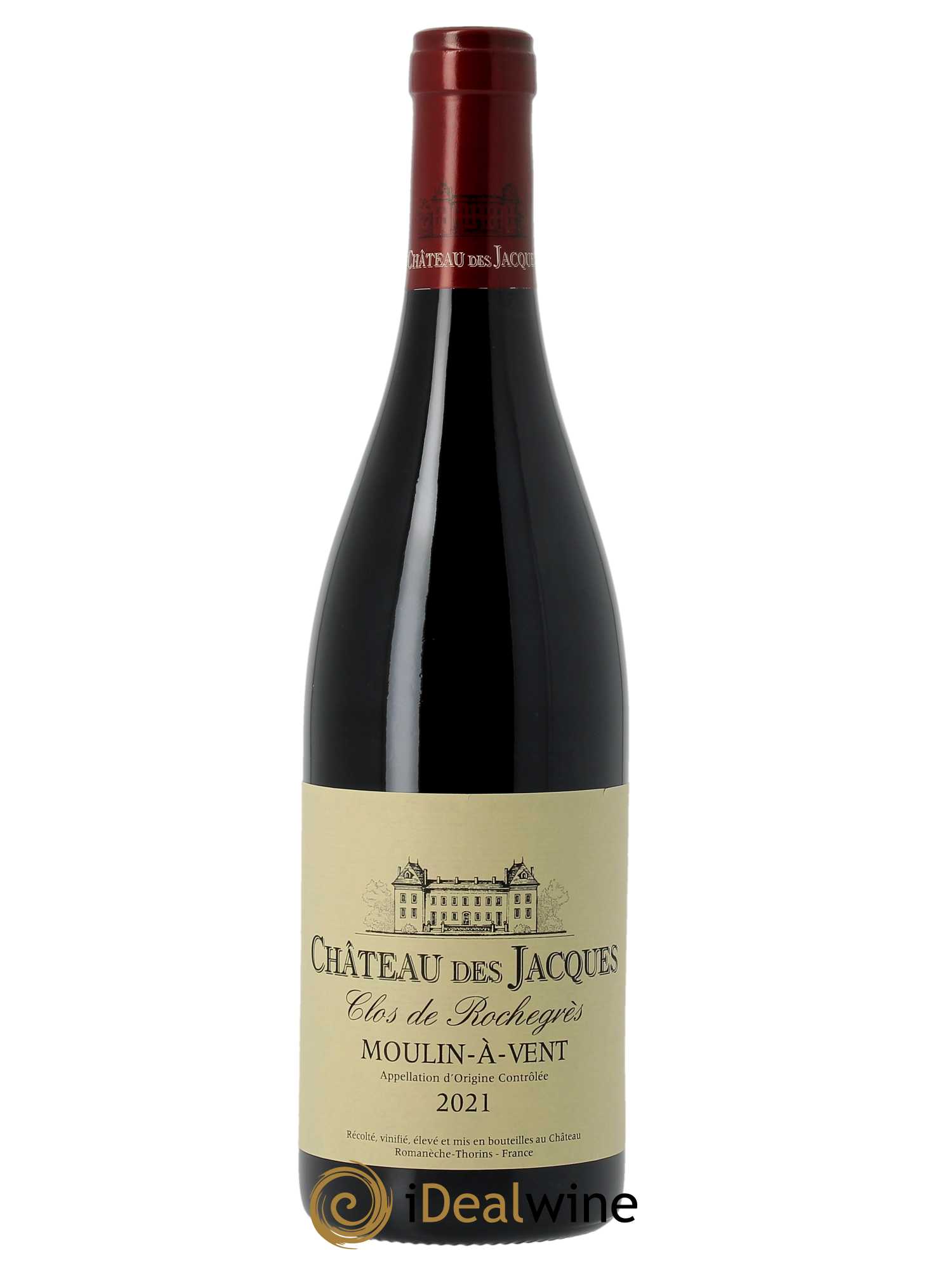 Moulin à Vent Clos de Rochegrès Château des Jacques  2021 - Lot de 1 Bouteille