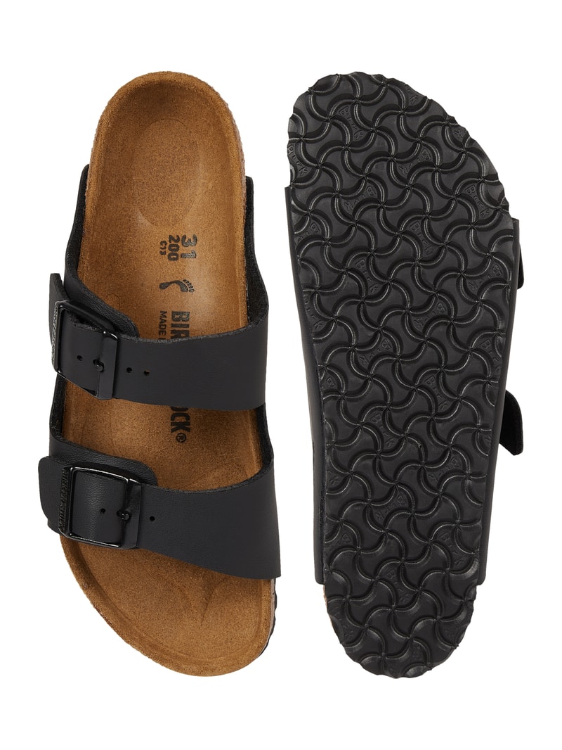 Sandalen aus Birko-Flor® Modell 'Arizona' in schwarz