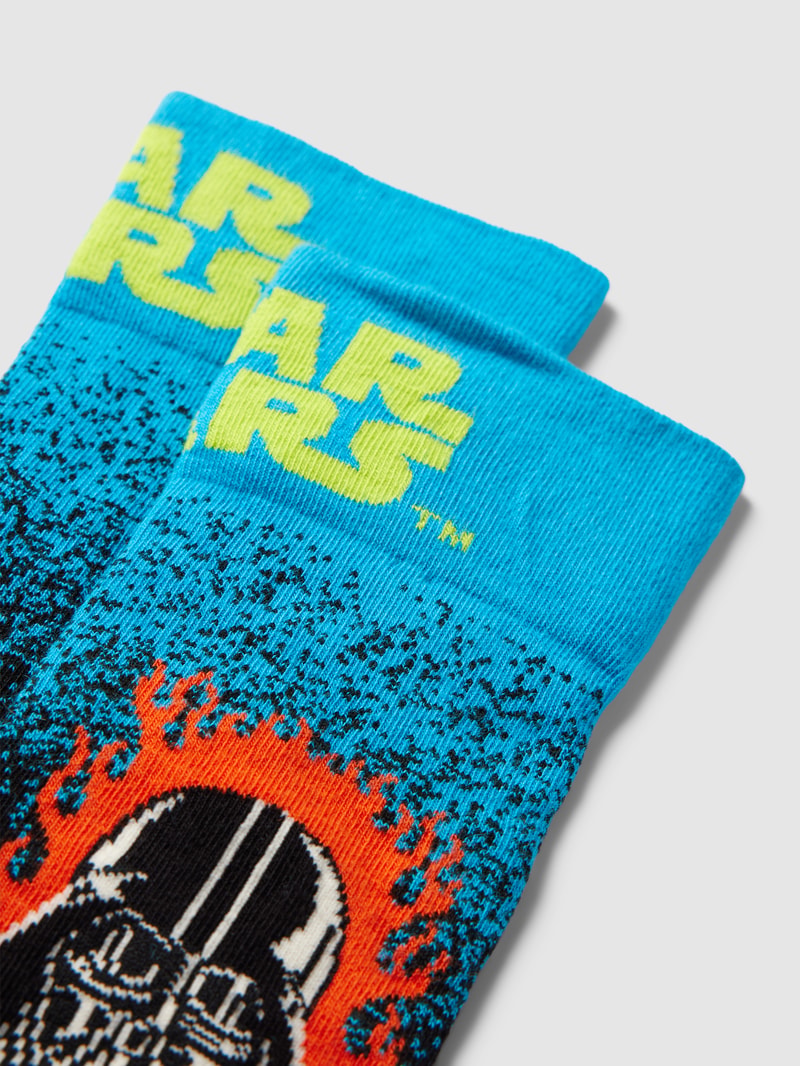 Socken mit Allover-Muster Modell 'Star Wars™' in schwarz