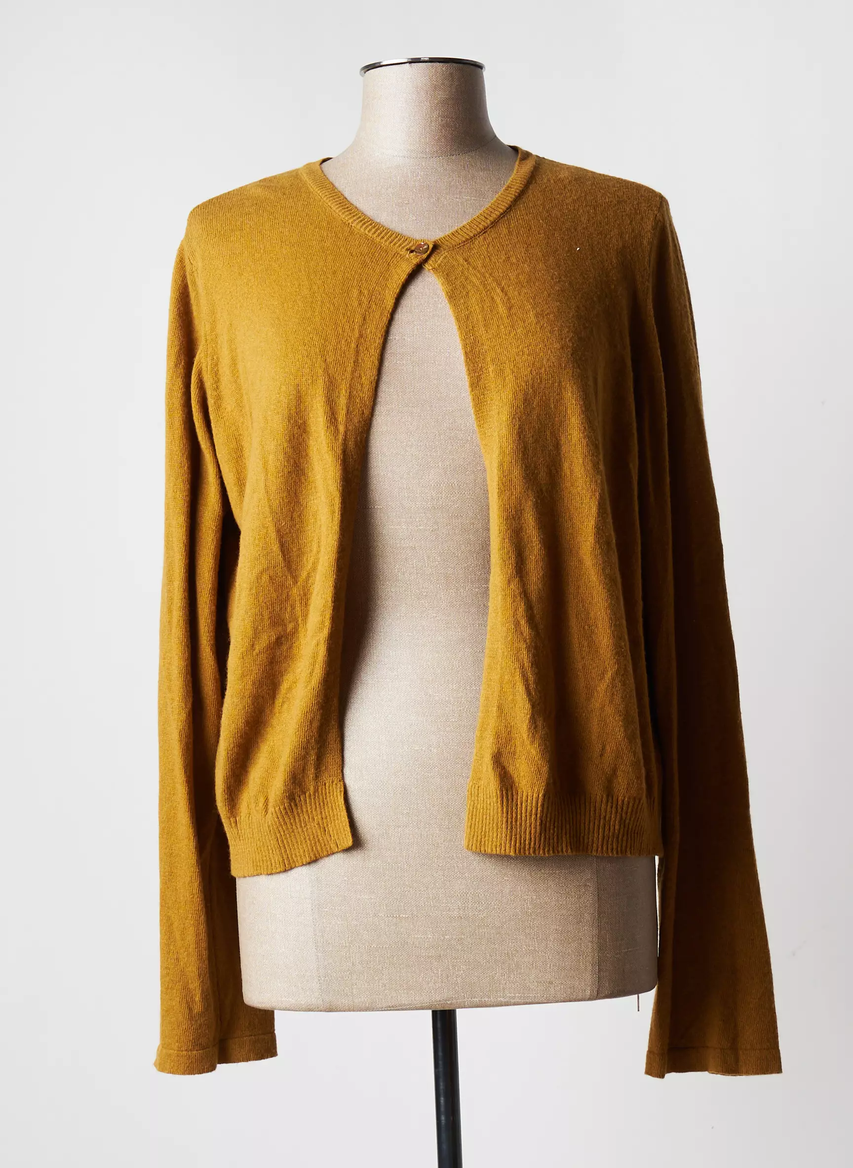 La Fee Maraboutee Cardigans Femme couleur jaune