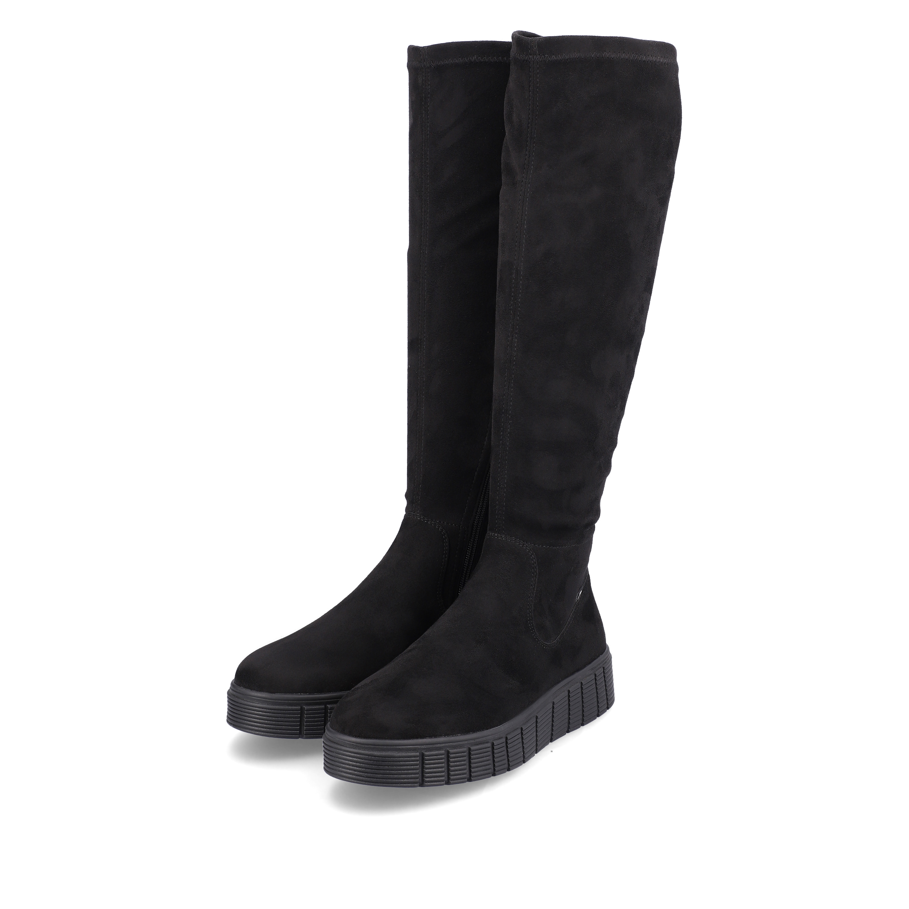 Rieker Damen Hochschaftstiefel deep black