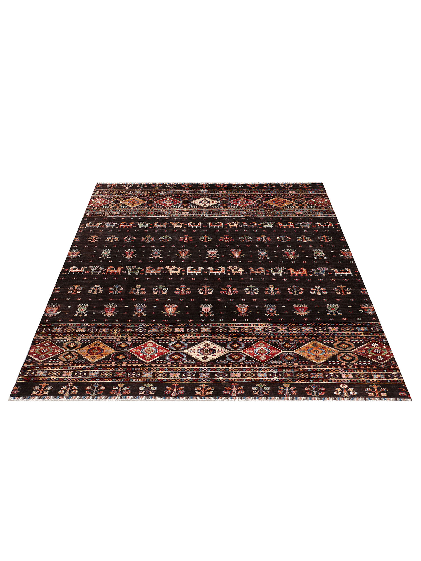 Chobi Schal ca. 205 x 306 cm, Unikat / Einzelstück