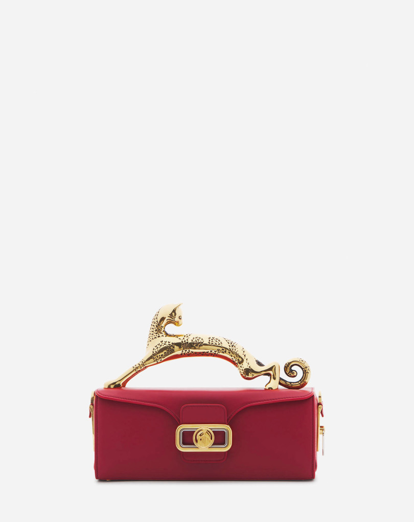 SAC PENCIL CAT MM EN CUIR