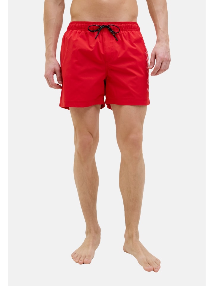 Jack & Jones Badeshorts 'Maui' in rot günstig kaufen