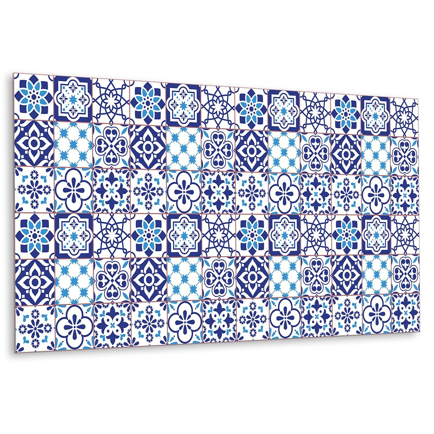 Tulup Spritzschutz Küchenrückwand Vinyl-Fliesen Selbstklebend Wandpaneele 100 cm x 50 cm, Selbstklebende, Wandaufkleber, Vinyl Spritzschutz