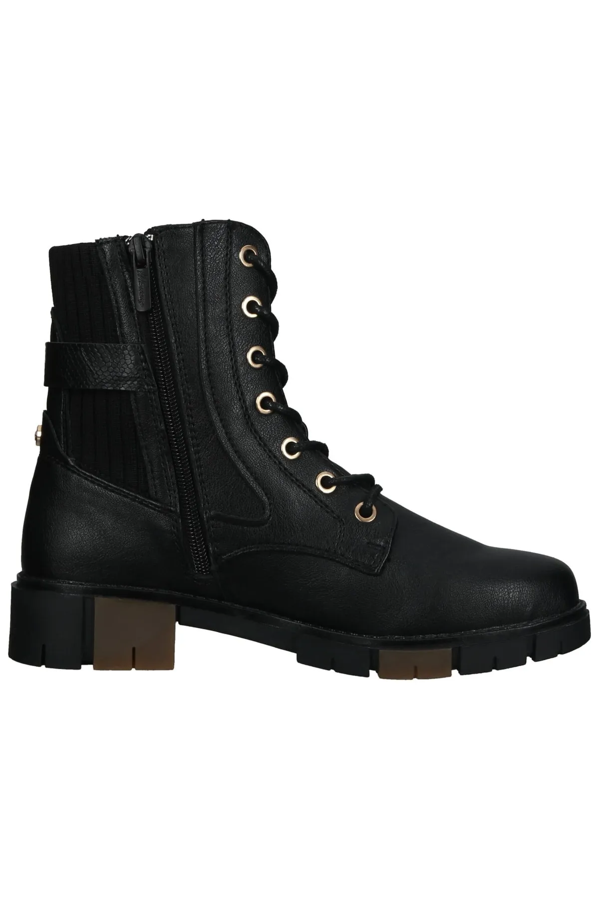 Mustang  Stiefelette - Schwarz - Blockabsatz