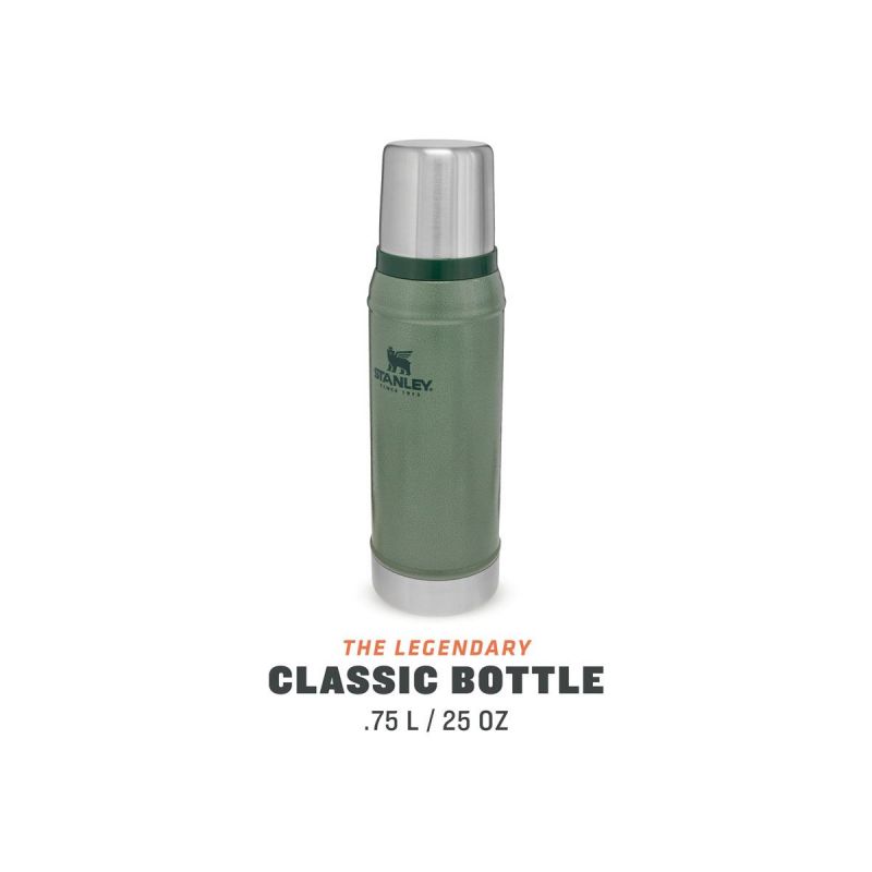 Stanley Thermoflasche, Classic Legendary Bottle Small 25oz \/750ml Hammertone Green