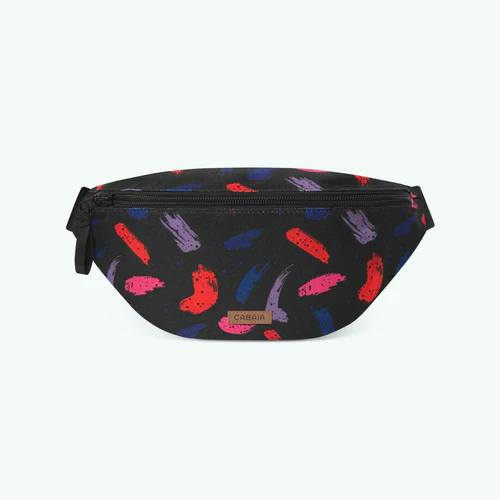 Small Larissa navy blue fanny pack