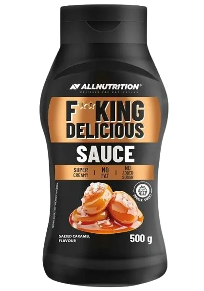 „Allnutrition Fitking“ gardus sūdytos karamelės padažas, 500 g