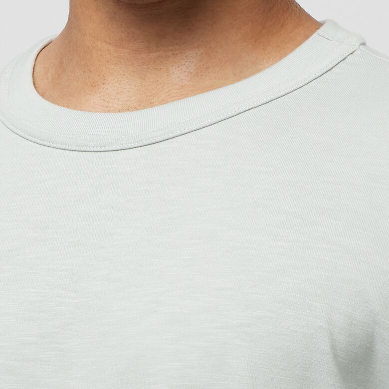 NIKE Life Shortsleeve Knit Top light silver/phantom/white