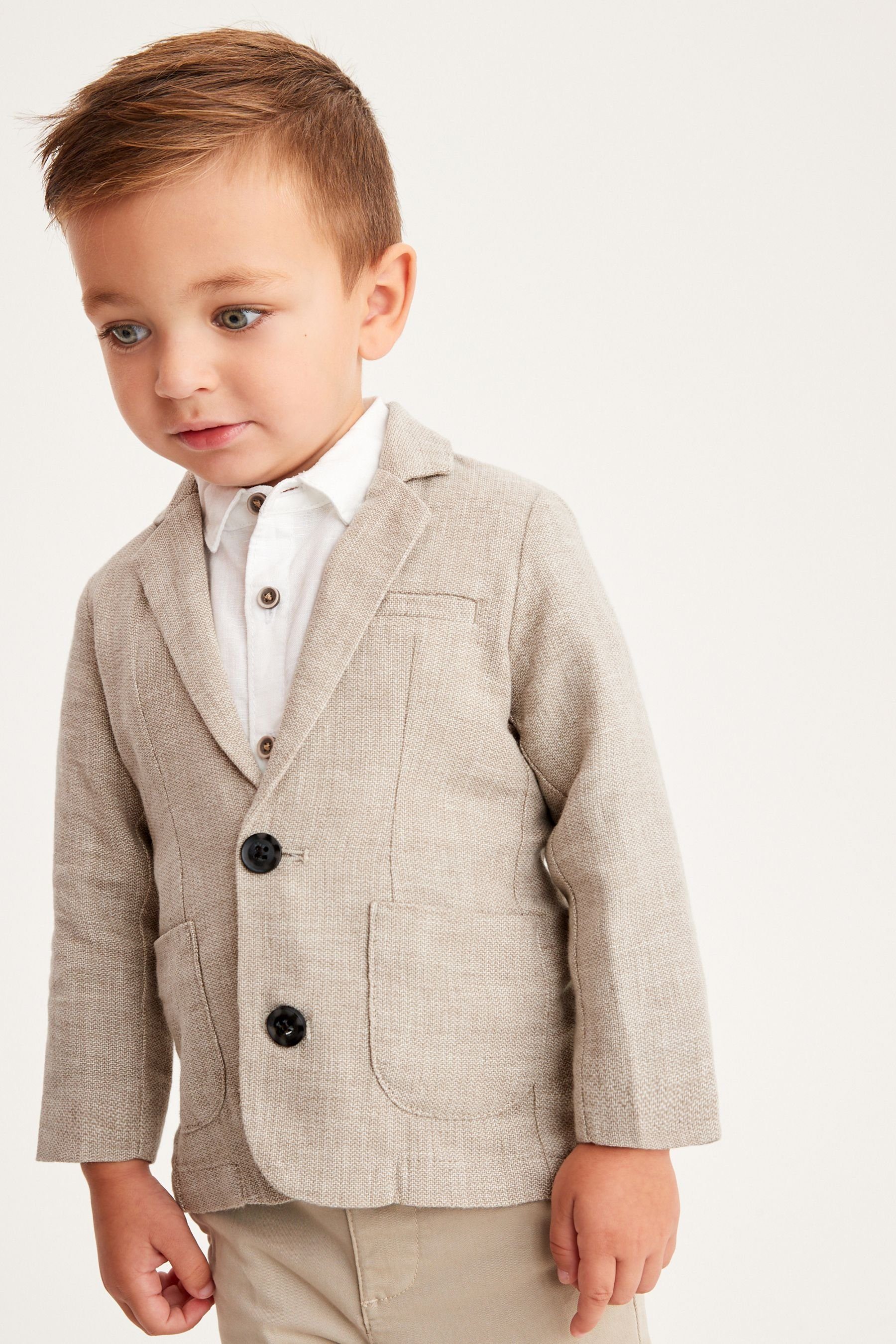 Next Leinensakko Blazer aus Leinengemisch (1-tlg)
