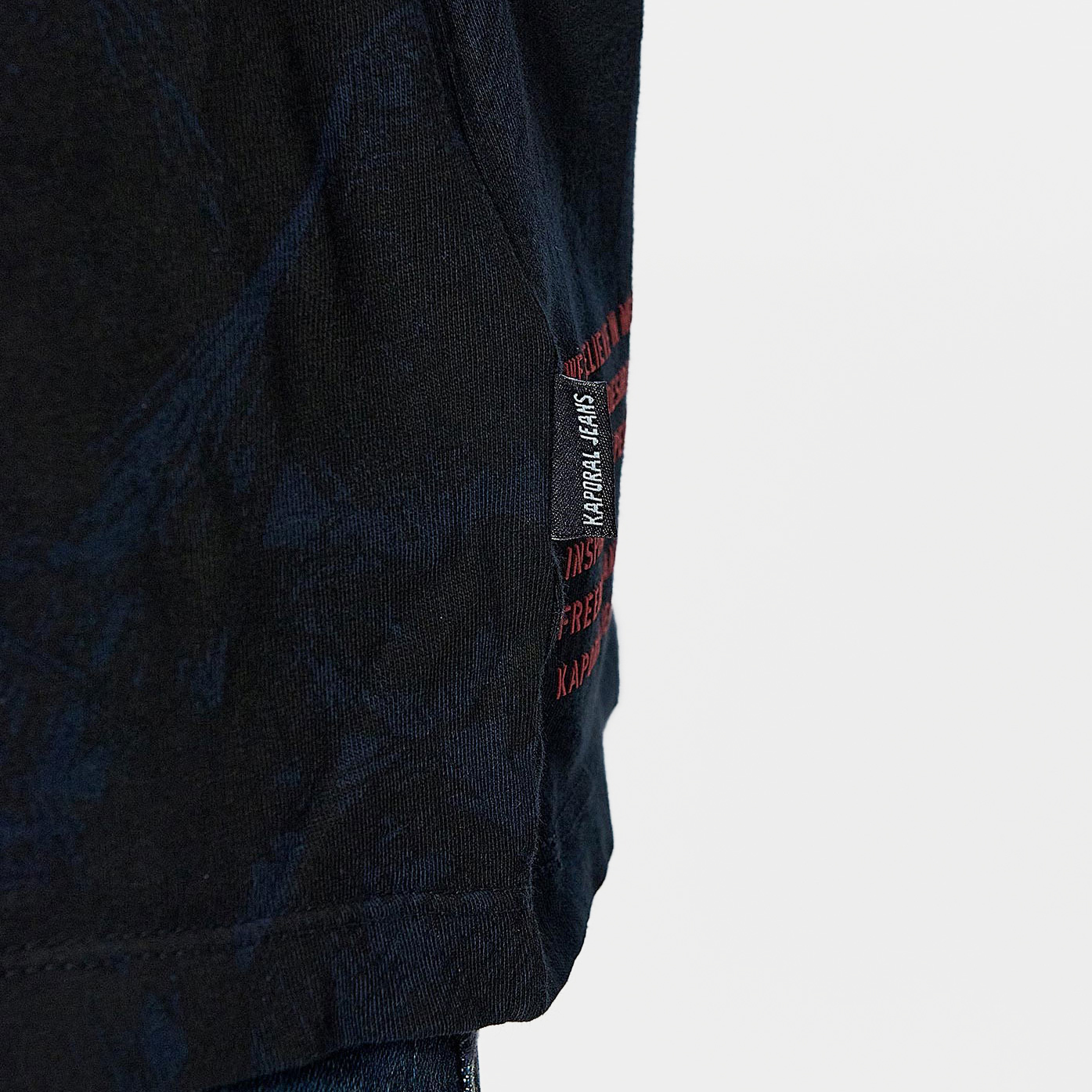 MARTI  T-shirt bleu Homme en 100% coton