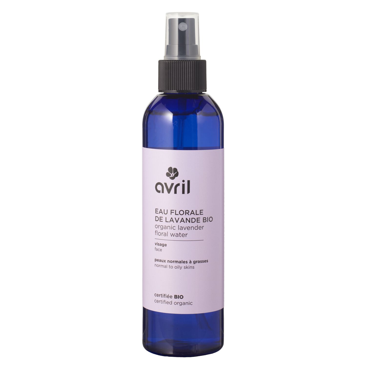 Avril Eau florale de Lavande Certifiée bio