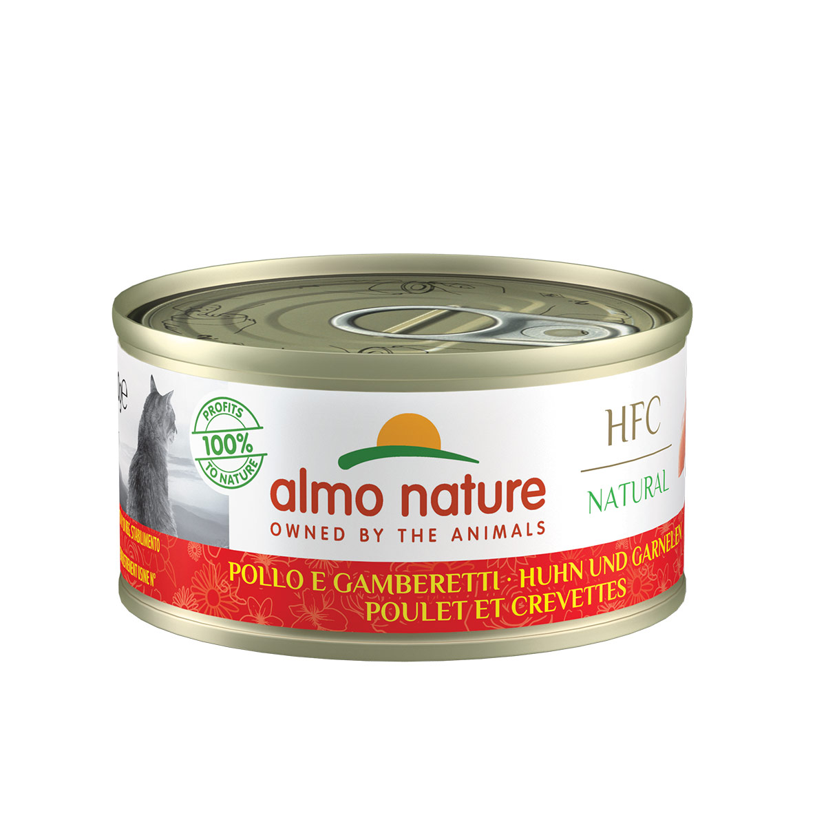 Almo Nature HFC Natural Huhn & Garnelen 6x70g kaufen bei ZooRoyal