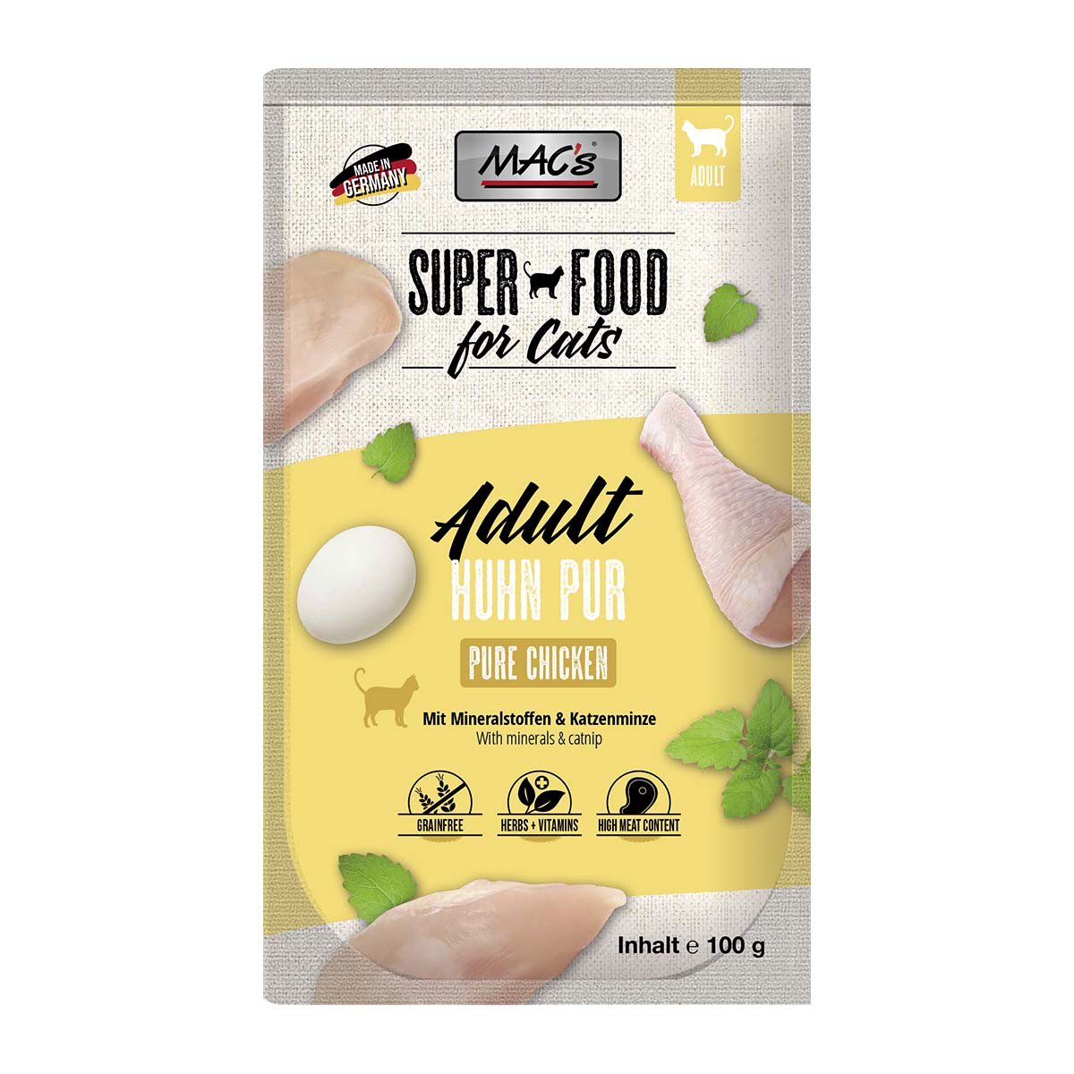 MAC's Cat Pouchpack Hühnchen pur günstig kaufen