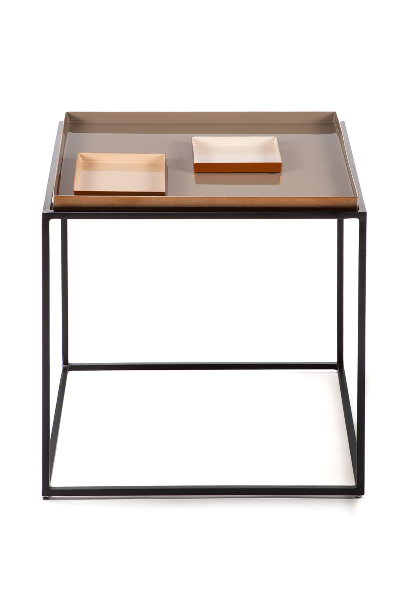 Kayoom Beistelltisch Famosa 560 Kaffee / Creme