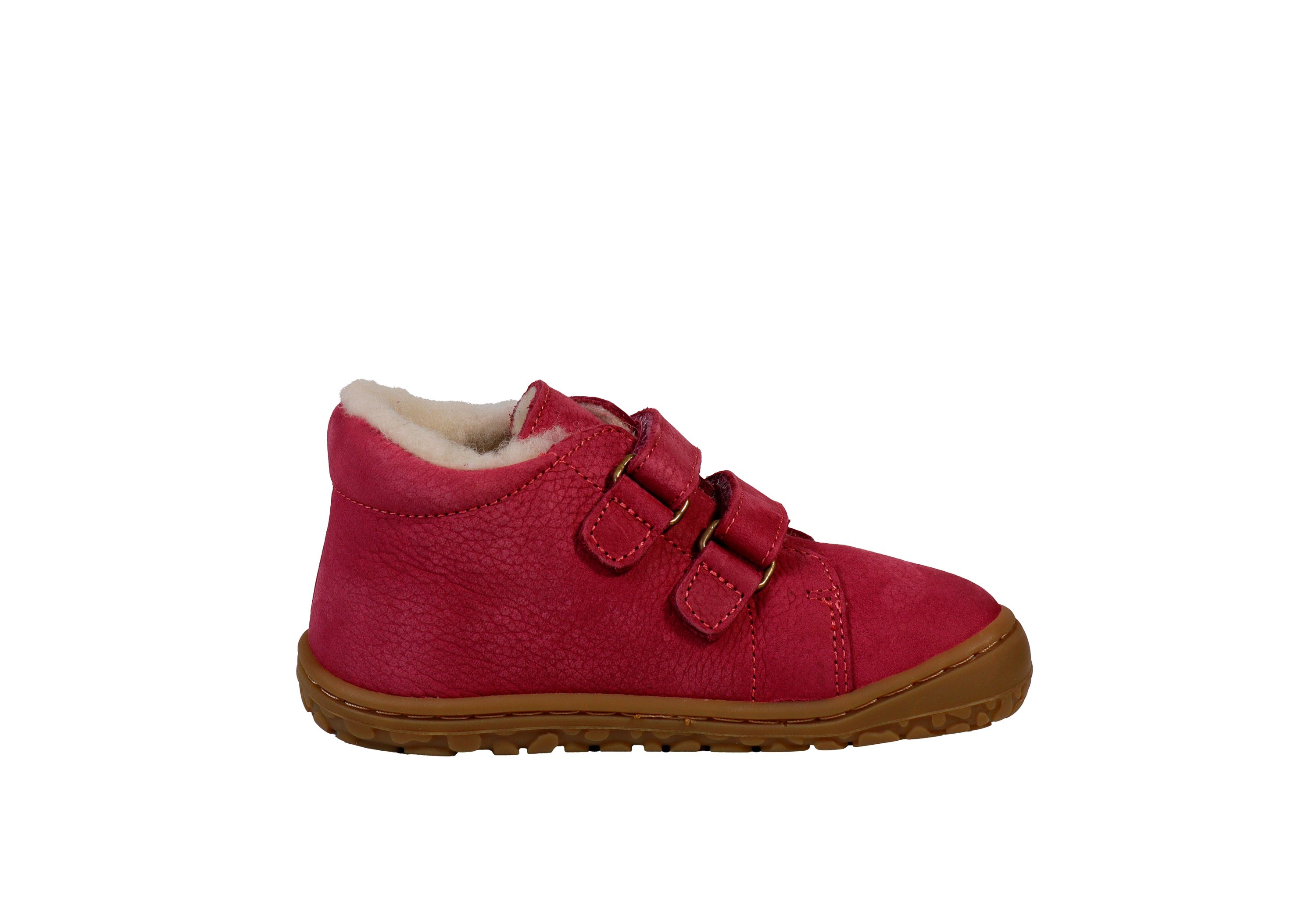 Lurchi Stiefel Nelio- Barefoot - fuxia