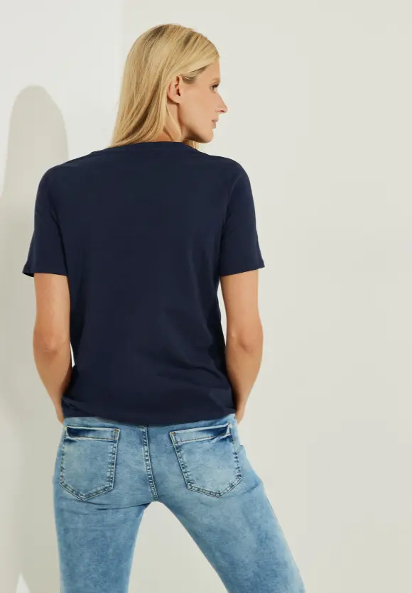 CECIL Shirt in Unifarbe