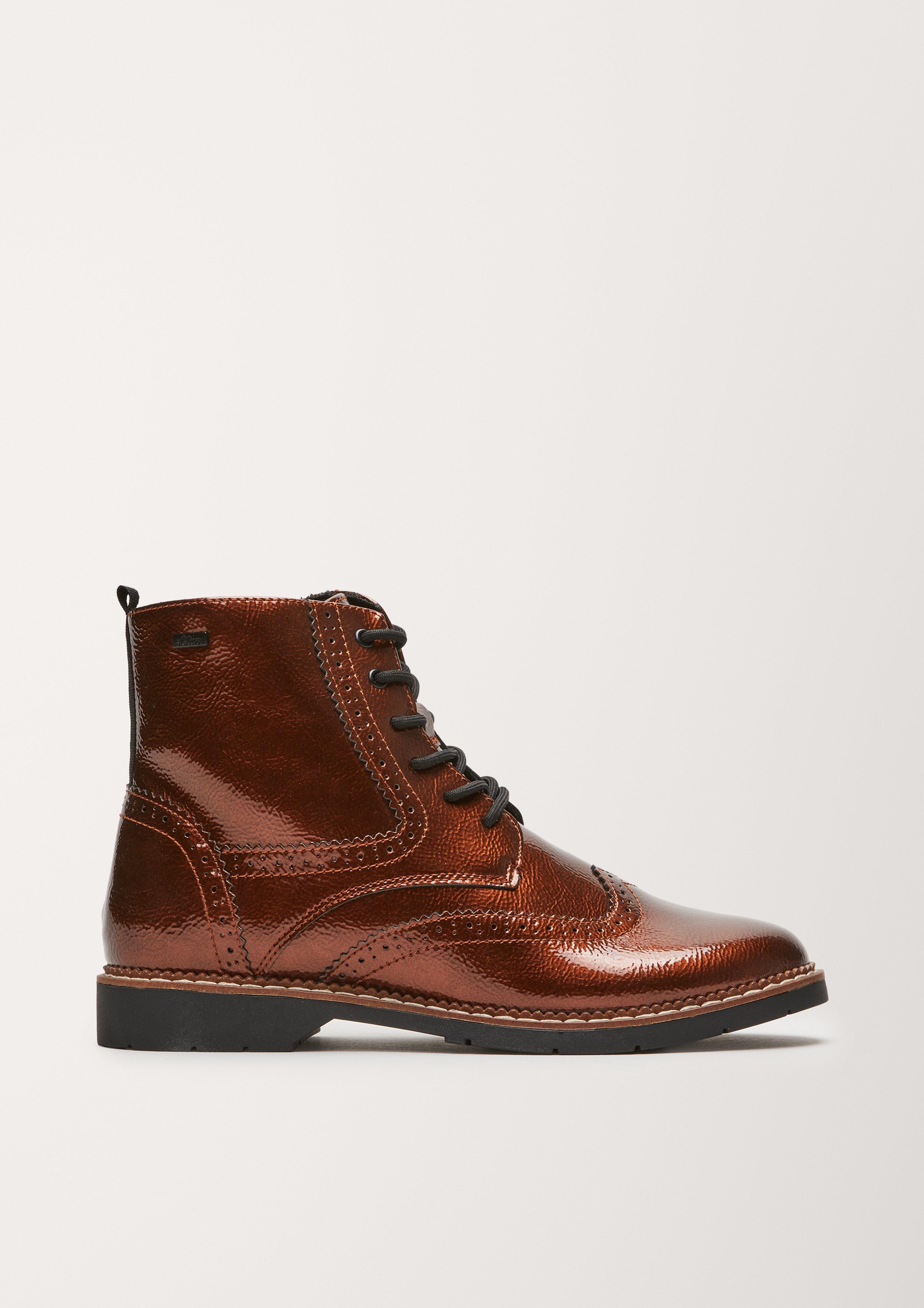 Boots in Lackleder-Optik  101.107.101.25465-918