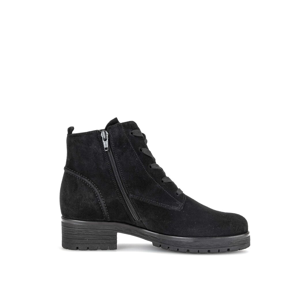 Gabor comfort Schnürstiefelette schwarz