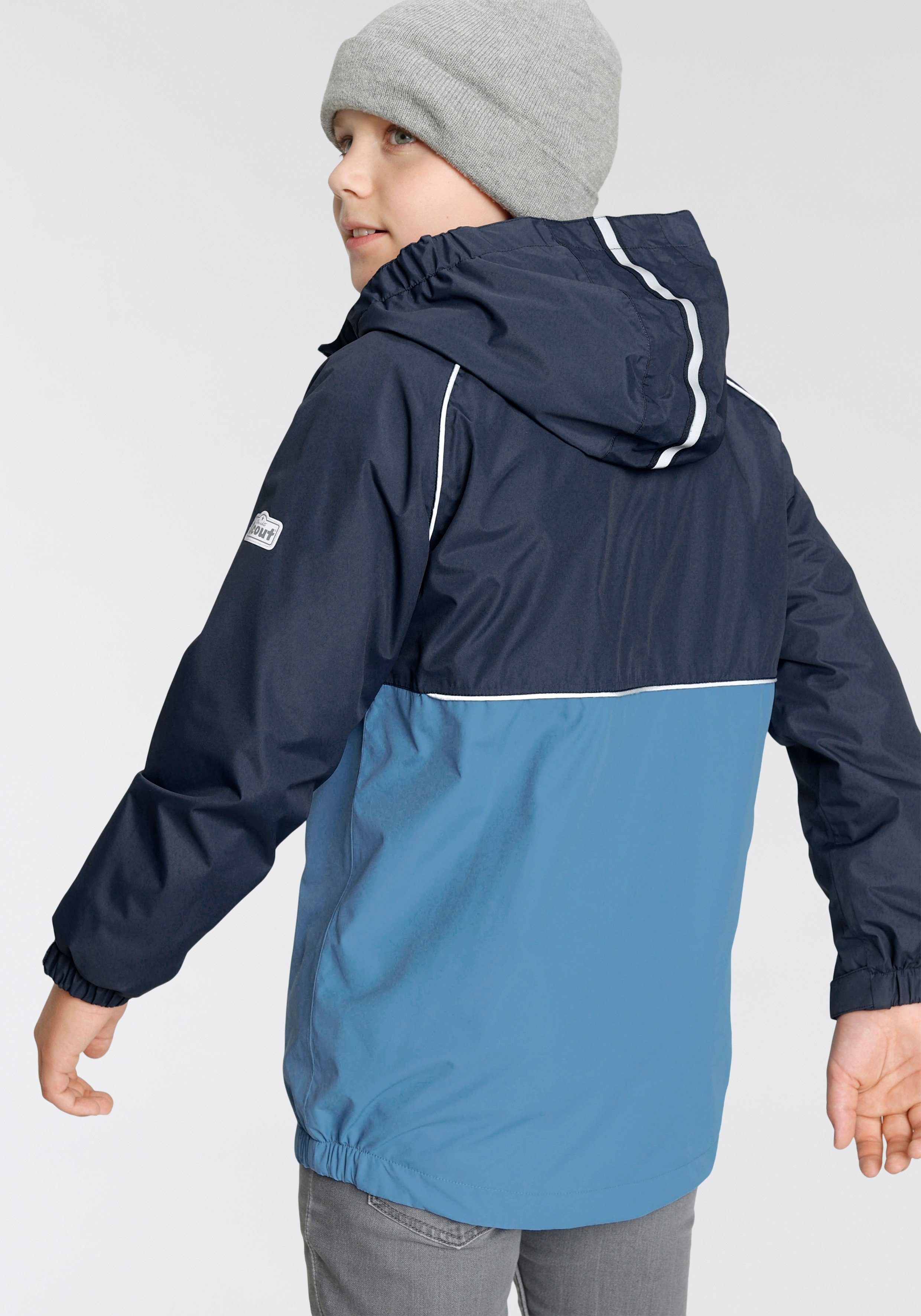 Scout 3-in-1-Funktionsjacke ALL WEATHER (2-St) Funktionsjacke mit Strickfleecejacke