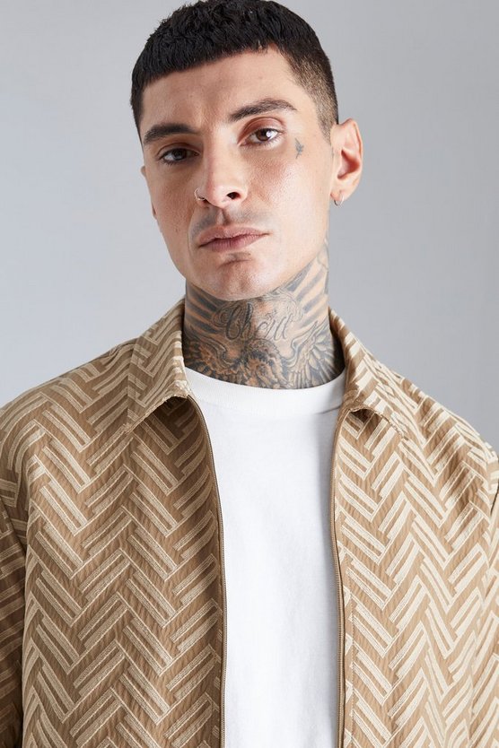 Smartes Overshirt mit Reißverschluss