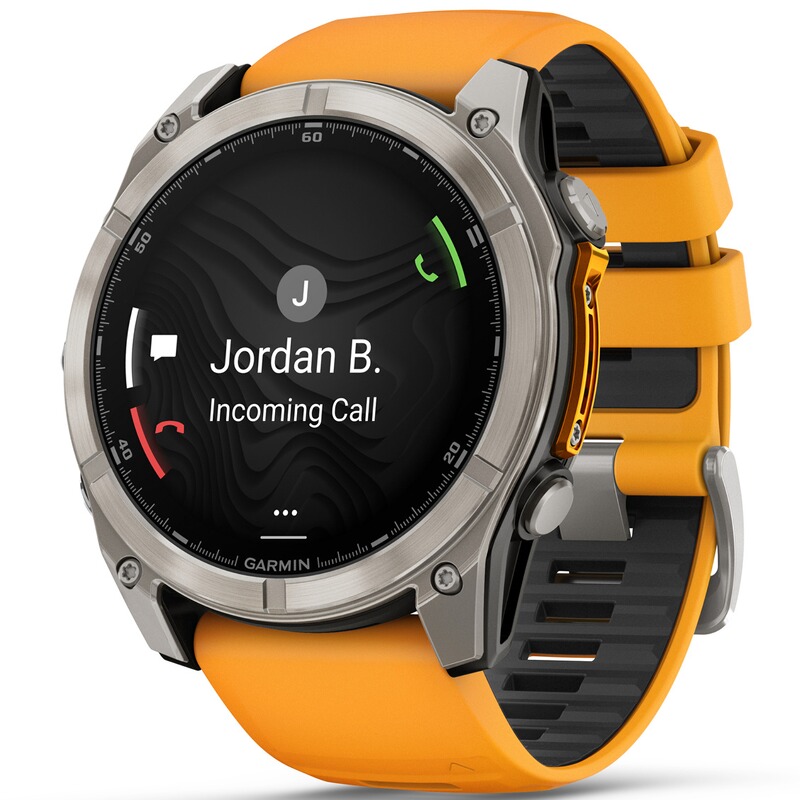 GARMIN Armbanduhr Fenix 8 Sapphire &ndash; AMOLED 51 mm