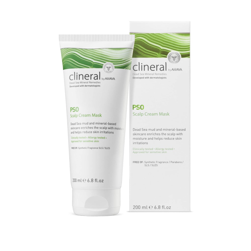 AHAVA Clineral PSO Scalp Cream Mask 200ml Masque pour le cuir chevelu