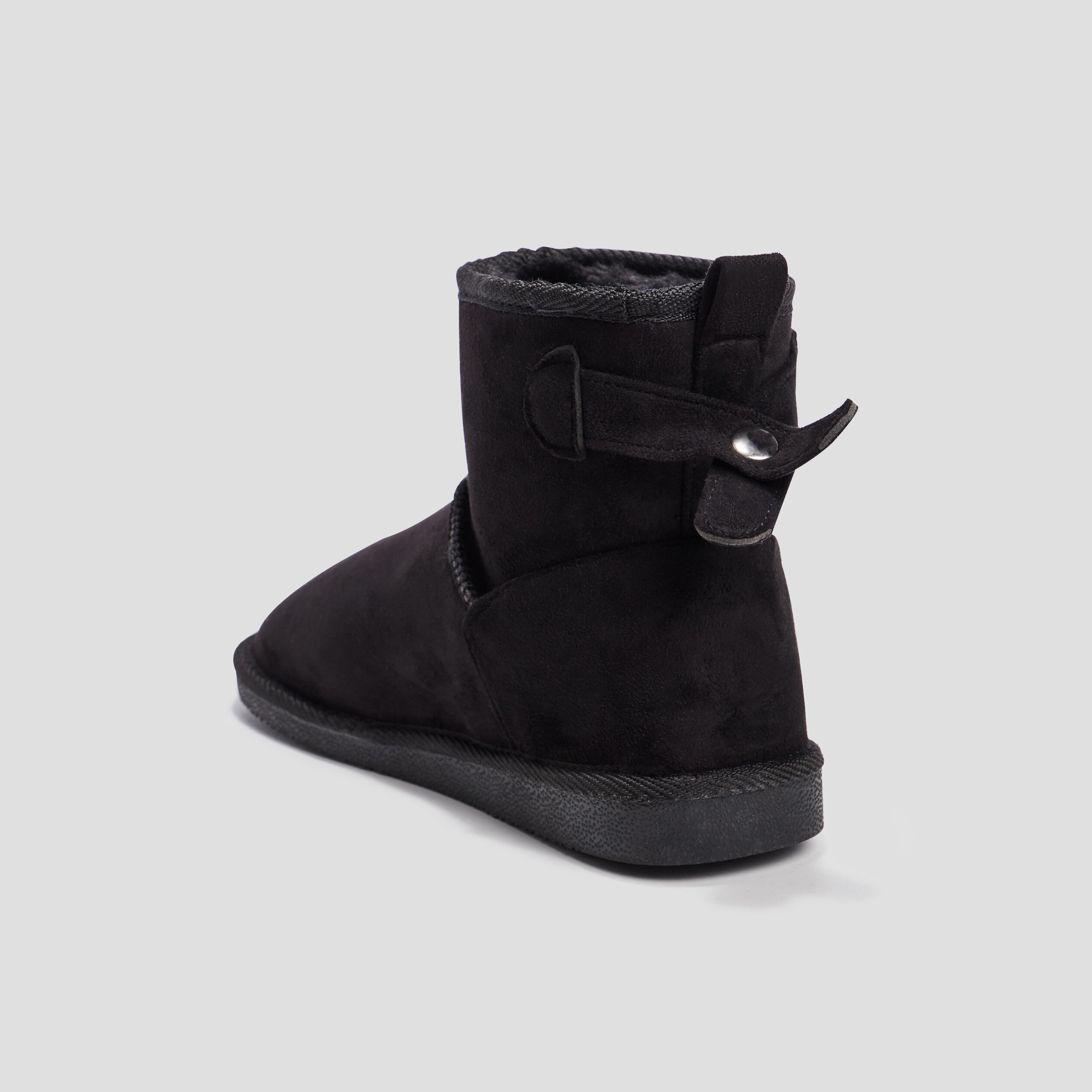 Bottines avec noeud noir fille | La Halle