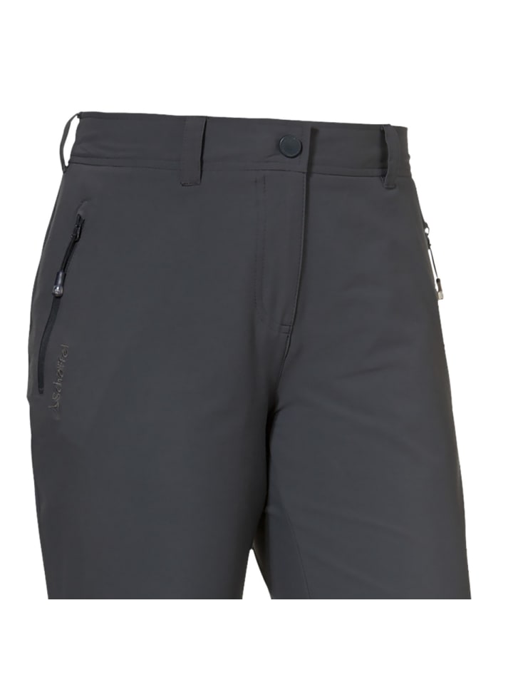 Schöffel Outdoorhose Engadin in dunkelgrau günstig kaufen