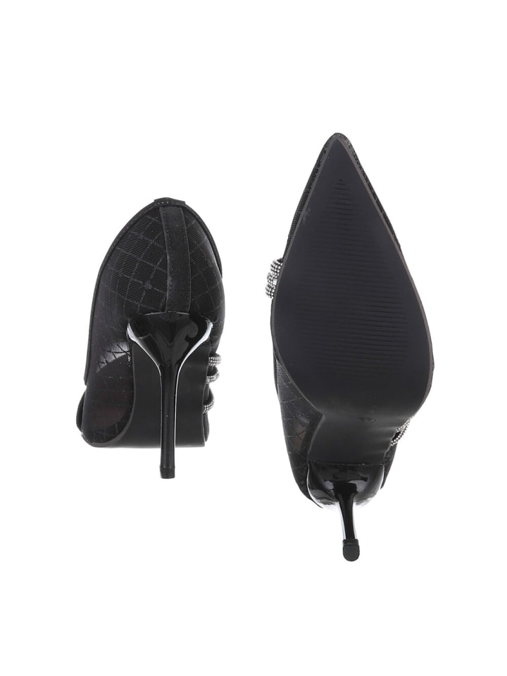 Ital-Design Pump in Schwarz günstig kaufen