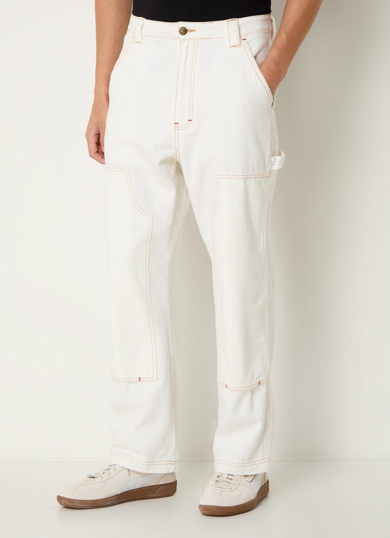 ICE CREAM Canvas Carpenter straight leg jeans with side pockets