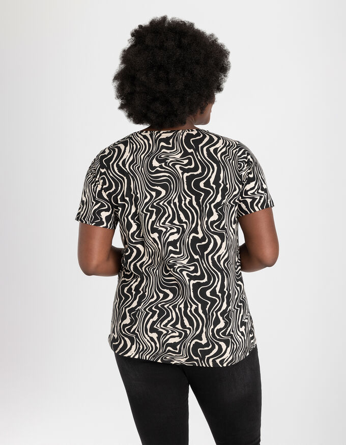 T-Shirt - Allover-Muster