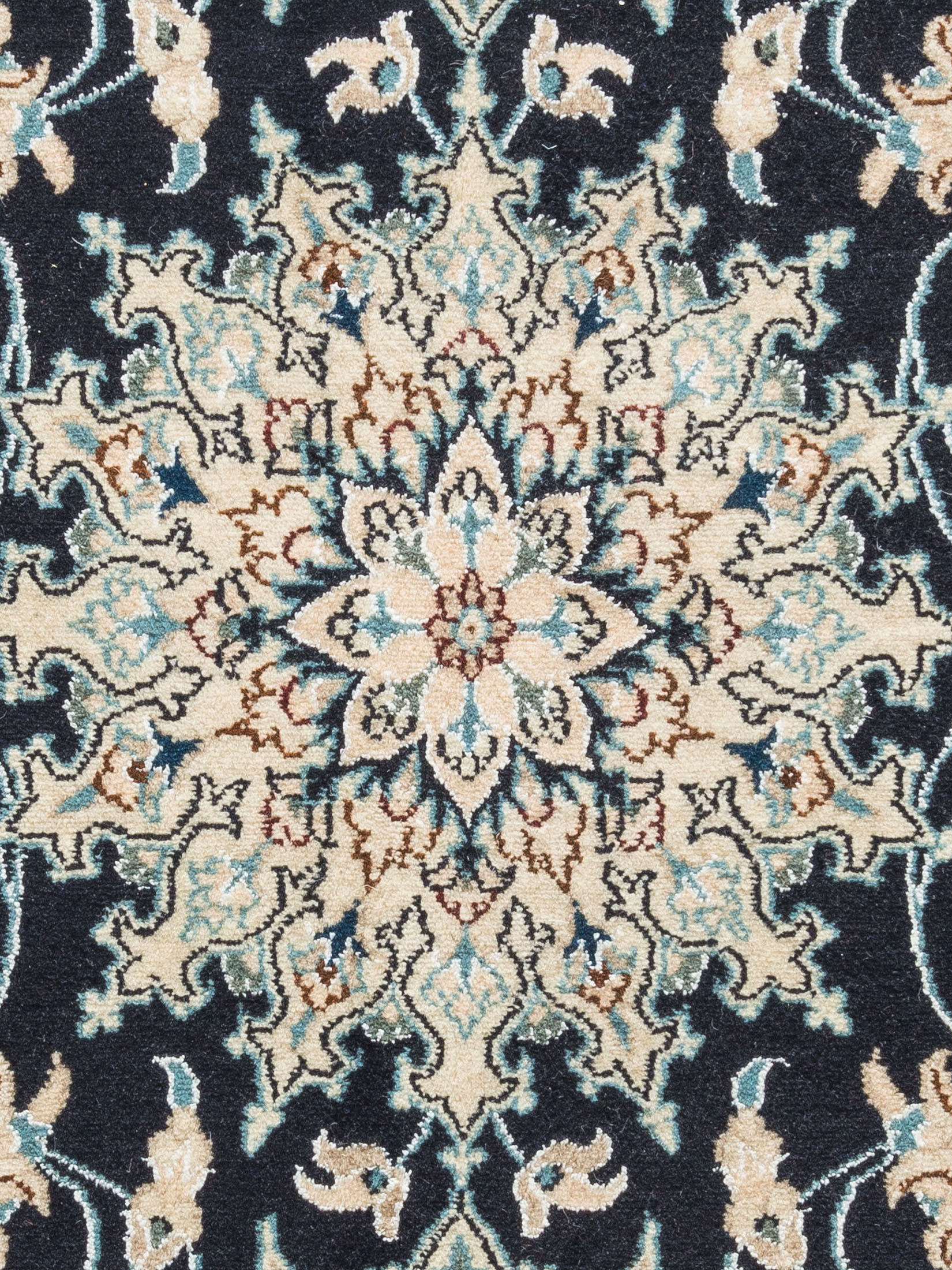 Kaschmar Nain 12 Lah ca. 150 x 206 cm, Unikat / Einzelstück