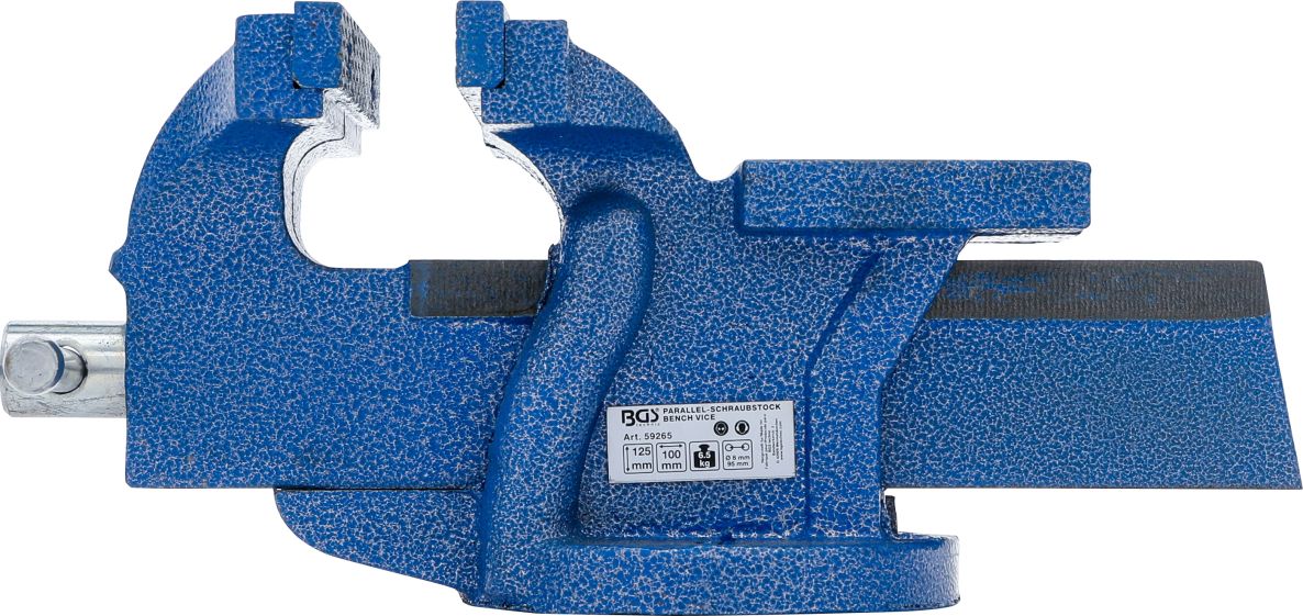 Mordaza de sujeción BGS 59265 con mordazas de 125 mm